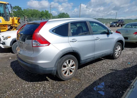 2013 Honda Cr-V Ex-L from USA, damaged, VIN 5J6RM4H79DL004678